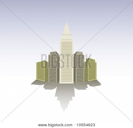 Città nella tavola da disegno