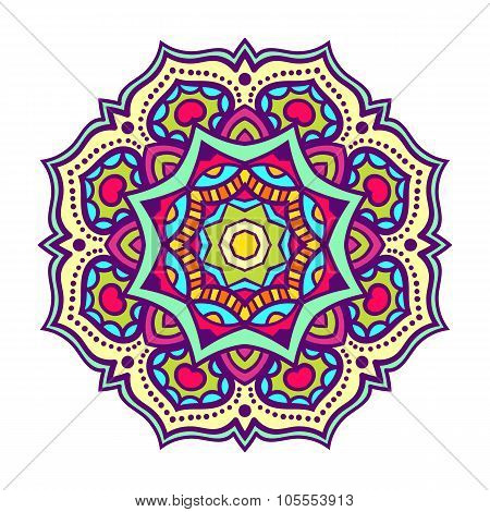 Vector mandala ornament