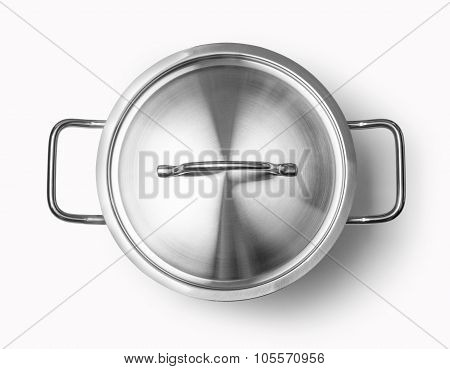Top View Of Cooking Pan