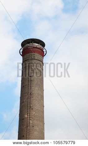 The High Industrial Pipe In The Sky