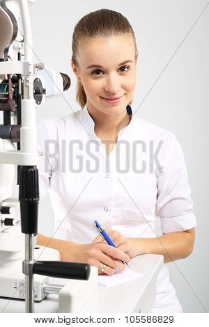 Ophthalmologist.