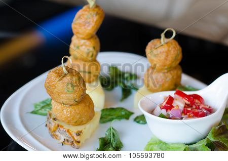 Fried Fish-paste Balls