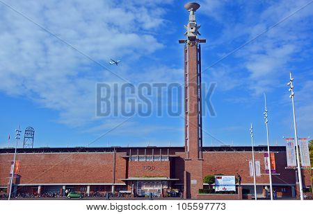 The Amsterdam stadium