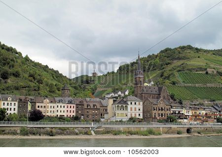 Blick auf den Rhein, Deutschland