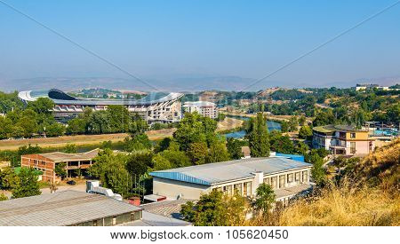 View Of Skopje With The Vardar River - Macedonia