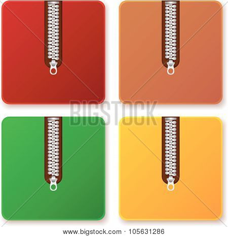 Colored Zip Archives Sets