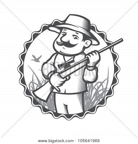 Hunter With Rifle