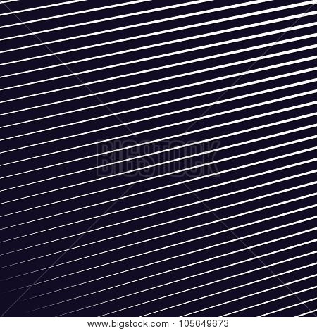 Abstract Lined Background, Optical Illusion Style. Chaotic Lines Creating Geometric Pattern With Vis