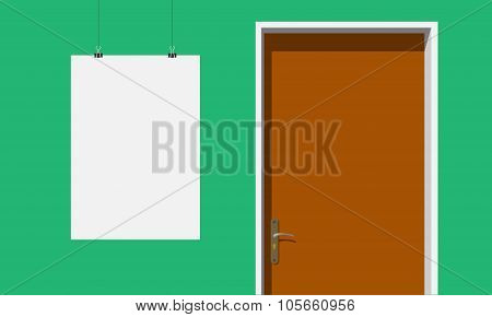 Blank poster