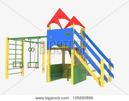 Colorful playground