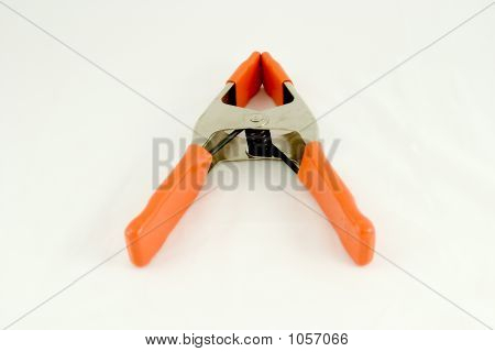 Abrazadera naranja #1