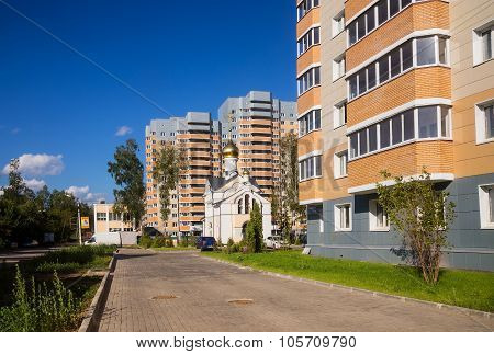 New Buildings Moscow Suburbs In Russian - Village Nekrasovskiy On Dmitrovsky Highway