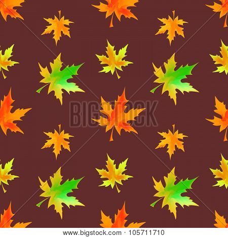 Fallen autumn leaves