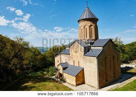 Kintsvisi church and monastery complex landmark in  Shida Kartli region of Georgia