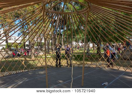Construction Scene Yurt