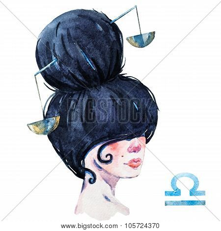 Libra horoscope raster