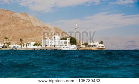 Beach Near The Taba Border Control