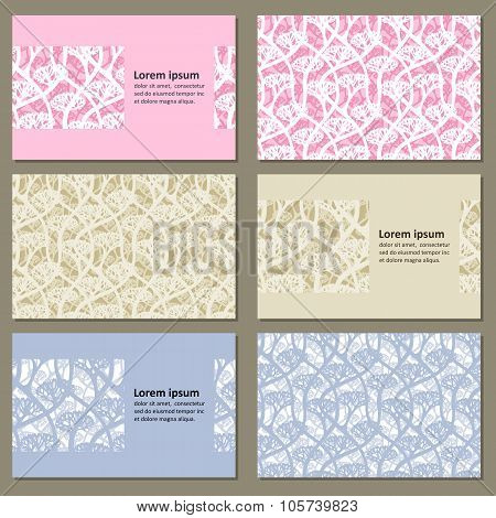 Set Of Business Cards