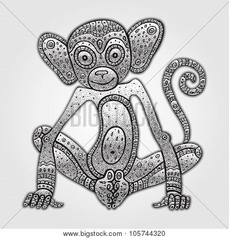Chinese zodiac Monkey.