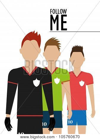 Follow me social trendy
