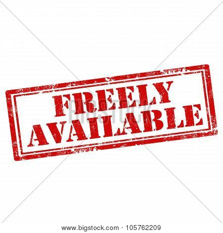 Freely Available-stamp