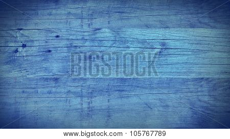 blue wooden background