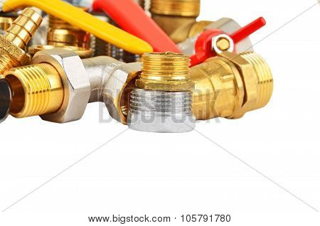 Plumbing fitting and ball valve