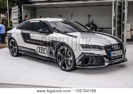Frankfurt - Sept 2015: Audi Rs 7 Quattro Concept Presented At Ia