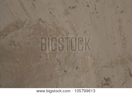 Brown ground. Near the natural background