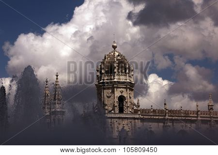 Europe Portugal Lisbon Belem Jeronimos Monastery