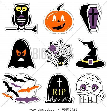 Halloween Icons Set