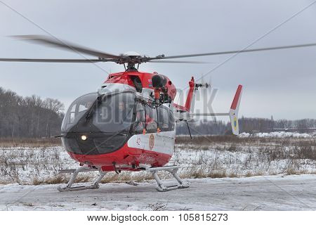 Eurocopter Ec145 Rescue Helicopter