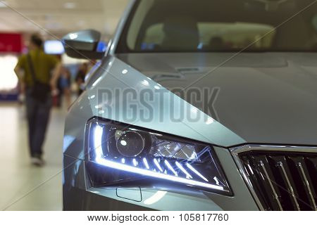 New Skoda Superb In The Prague Airport
