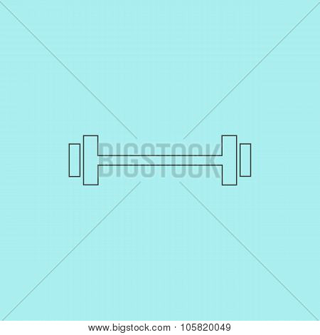 Barbell - Single Icon