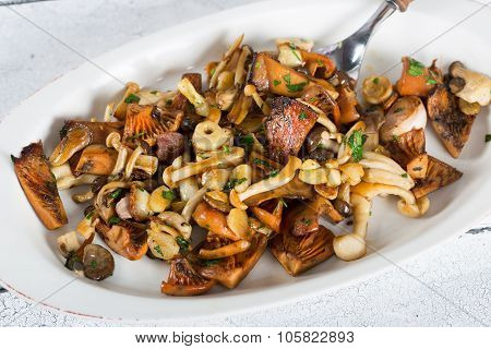 Sauteed Wild Mushrooms