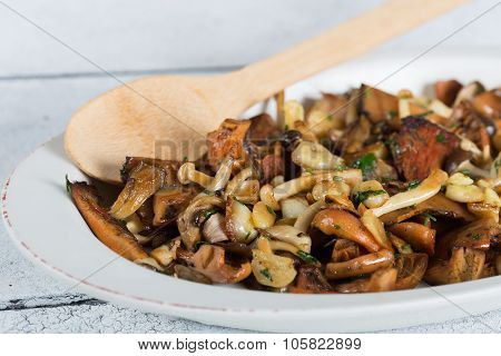 Sauteed Wild Mushrooms