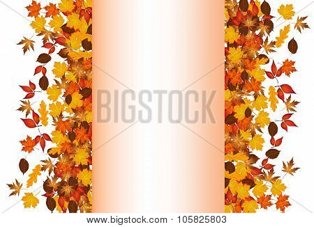Autumn Letterhead Background