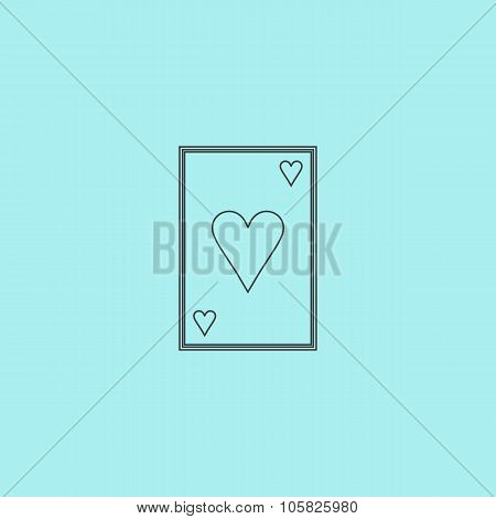 Hearts card icon
