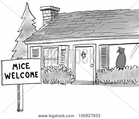 Mice Welcome