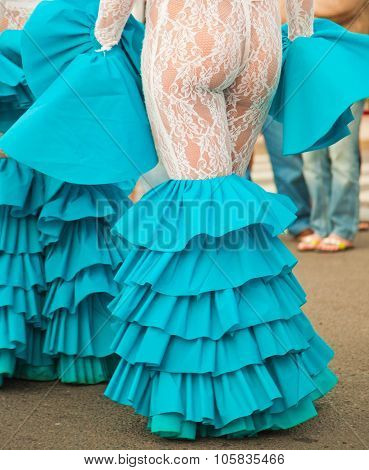 Corralejo - March 17: Samba Dancers Taking Part In Grand Carnival Parade, March 17, 2012 In Corralej