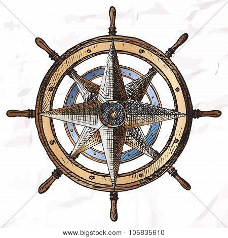 Items on the marine theme.