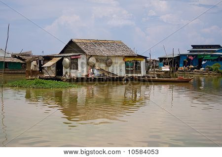 Cambodian Floating Village