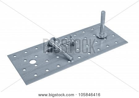 Perforated Metal Plate Furniture Screw And Nuts
