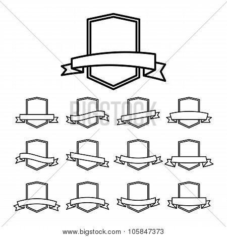 Vector Retro Badges