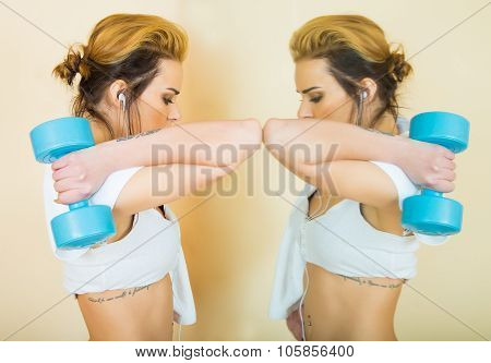 Workout In Mirror