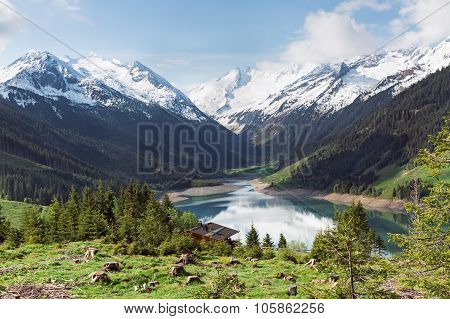 Beautiful lake Speicher Durlassboden