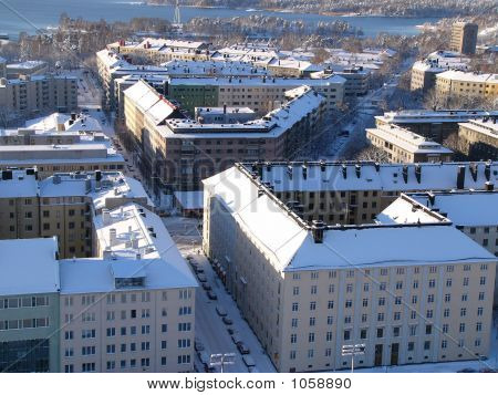 Winter-Häuser