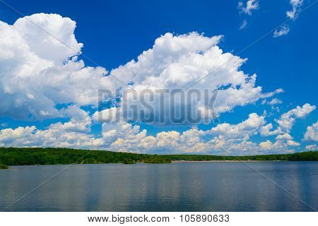 Lake Wealch Beach In The Far