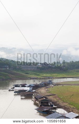 Wooden Bridges And Water