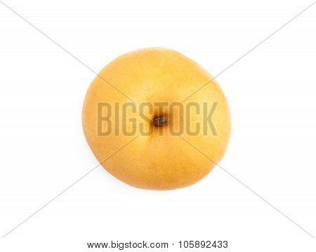 Fresh pear isolated on white background